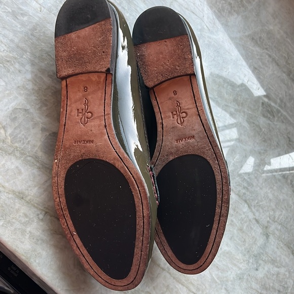 Cole Hann women’s loafers olive green - Picture 4 of 5